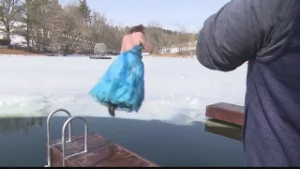 Costumes, cold water, and charity at Wheeling Polar Plunge