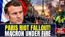 MACRON’S CRISIS DEEPENS! Paris Cleans Up After Night of Unrest | ET Now | World News | Breaking News