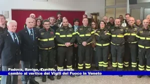 Padova, Rovigo, Treviso, Vicenza: cambio al vertice dei Vigili del Fuoco in Veneto 03.02.2026