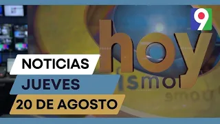Titulares prensa dominicana Jueves 20 de agosto 2026 | Hoy Mismo