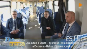 Újraindult a vonat – gyorsabb lett a közlekedés a Debrecen-Balmazújváros vonalon