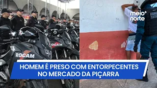 Police arrest man with large amount of drugs in Teresina's South Zone | Meio Norte