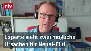 Was die völlig überraschende Sturzflut verursacht haben könnte, erklärt Geomorphologe Turowski | ntv