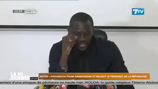 PASTEF: KHOURAICHI THIAM RESIGNS AND JOINS THE PRESIDENT OF THE REPUBLIC