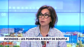Naima M'Faddel: "Firefighters risk their lives even though 90% of fires are human-caused"