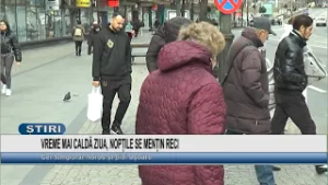 VREME MAI CALDĂ ZIUA, NOPȚILE SE MENȚIN RECI