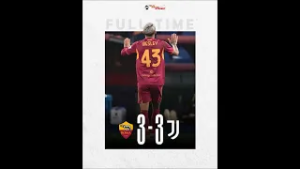 TELE RADIO SINTESI - Roma-Juventus 3-3 (Nardo-Corallo)