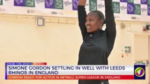 Simone Gordon Settling In Well With Leeds Rhinos In England   | TVJ Sports