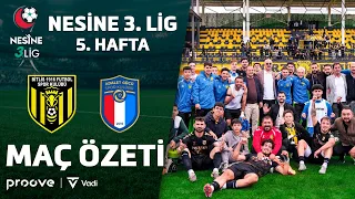 Bitlis 1916 FK vs. Adana Adaletgücü Spor | Nesine 3rd League Week 5 Match Highlights