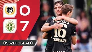 MOL Magyar Kupa: DEAC–Ferencvárosi TC 0–7 | összefoglaló