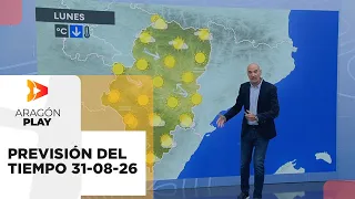 Weather forecast for Monday, August 31, 2026.