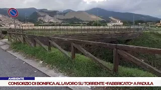 ENVIRONMENT. LAND RECLAMATION CONSORTIUM WORKING ON THE “FABBRICATO” CREEK IN PADULA