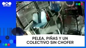 SE PELEÓ con un PASAJERO y dejó el COLECTIVO ANDANDO SIN CHOFER #TelefeNoticias