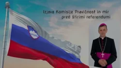 Povabilo Komisije za pravičnost in mir na referundum 11. oktobra.