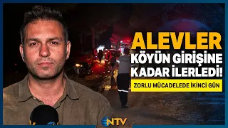 Villagers in Balıkesir Who Refused to Abandon Their Animals Join the Fight Against Flames on Stee...