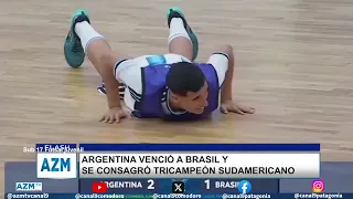 Argentina defeats Brazil and becomes three-time South American champion