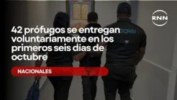 42 Fugitives Turn Themselves In During the First Six Days of October