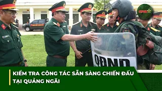 AFTERNOON NEWS UPDATE 8/20: Inspection of combat readiness in Quang Ngai | QPVN