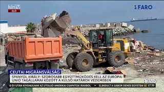 Ceutai migránsválság: a spanyol király is felszólalt - HírTV