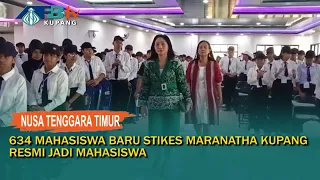 634 New Students of STIKes Maranatha Kupang Officially Begin Their Studies