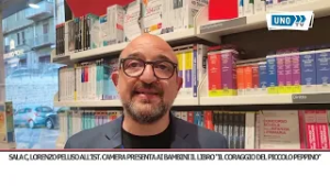 SRV SALA C, LORENZO PELUSO IL CORAGGIO DEL PICCOLO PEPPINO