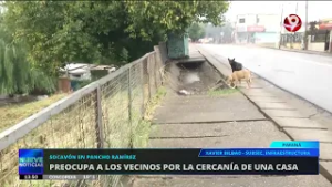 Socavón en barrio Pancho Ramírez de Paraná: protesta de vecinos y respuestas de la Municipalidad