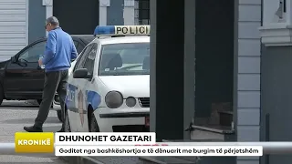 DHUNOHET GAZETARI /Goditet nga bashkëshortja e të dënuarit me burgim të përjetshëm