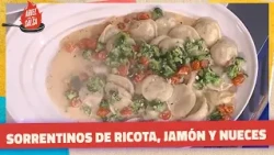 Homemade Ricotta, Ham, and Walnut Sorrentinos with Sauce - Ariel en su salsa 09/24/2026