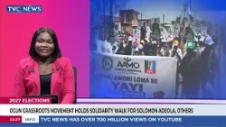 Ogun Grassroots Movement Holds Solidarity Walk For Solomon Adeola, Others