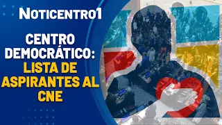 Centro Democrático's CNE candidates defined, with Edgar Iván Barraza leading the list