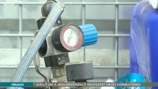 Leállítják a jégkármérséklő rendszert Heves vármegyében - 2026.07.31.