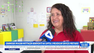 CRIMINALS BREAK INTO CHARITY IN THE CAPITAL, DISRUPTING SERVICES