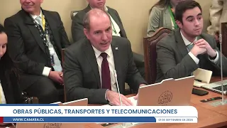 Comisión de Obras Públicas - Martes 1 septiembre 2026