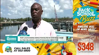 Port Lucaya Marina Demolition Halted By Stop Work Order