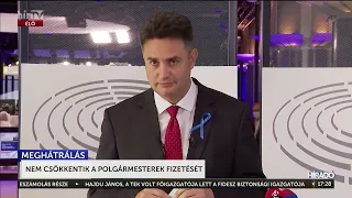 Nem csökkentik a polgármesterek fizetését - HírTV