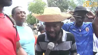 Mobilizasyon machann yo pou mande jistis ak reparasyon pou machan'n viktim ensekirite yo.