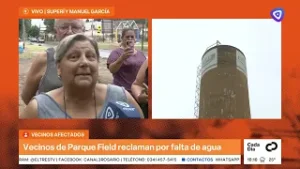 Vecinos de Parque Field están sin agua