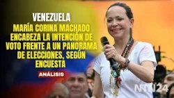 María Corina leads voting intentions in election outlook, according to poll