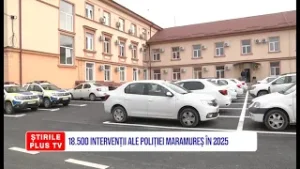 18.500 INTERVENȚII ALE POLIȚIEI MARAMUREȘ ÎN 2025