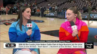 Caitlin Clark and Paige Bueckers on their WNBA All-Star experiences & strategies 🙌 | WNBA on ESPN