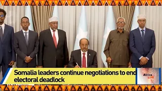 Somalia leaders continue negotiations to end electoral deadlock