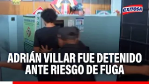 ?? Adrián Villar: PJ advirtió RIESGO DE FUGA por parte del implicado en la muerte de Lizeth Marzano