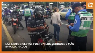 Managua records 874 accidents in the last week