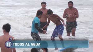Encuentro de deporte adaptado en la playa ??‍♂️♿