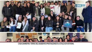 SRV CASA SANREMO TERRE DEL BUSSENTO PROTAGONISTA A ITALIA IN VETRINA