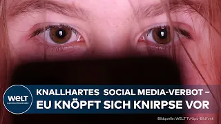 KIDS IN PANIC: EU bombshell ‒ Von der Leyen wants a strict social media ban for our little ones