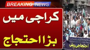 Protest Rally in Karachi’s Kharadar Over US–Israel Strikes on Iran | Breaking News | Such News