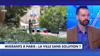 Benjamin Camboulives: "A police officer working with migrants could be elsewhere where they are n...