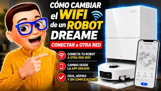 How to CHANGE the WIFI on a DREAME Robot Vacuum 📶 | CONNECT to ANOTHER NETWORK