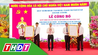 Gia Thuan, Tan Dong, and Luong Hoa Lac announce decision recognizing Safe Zone communes | THDT